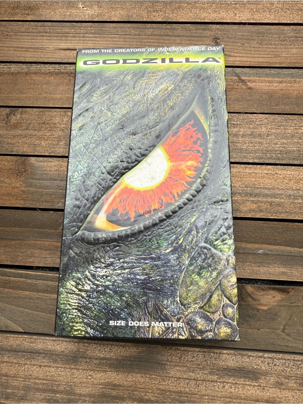 Godzilla VHS 1998 Matthew Broderickk Vintage